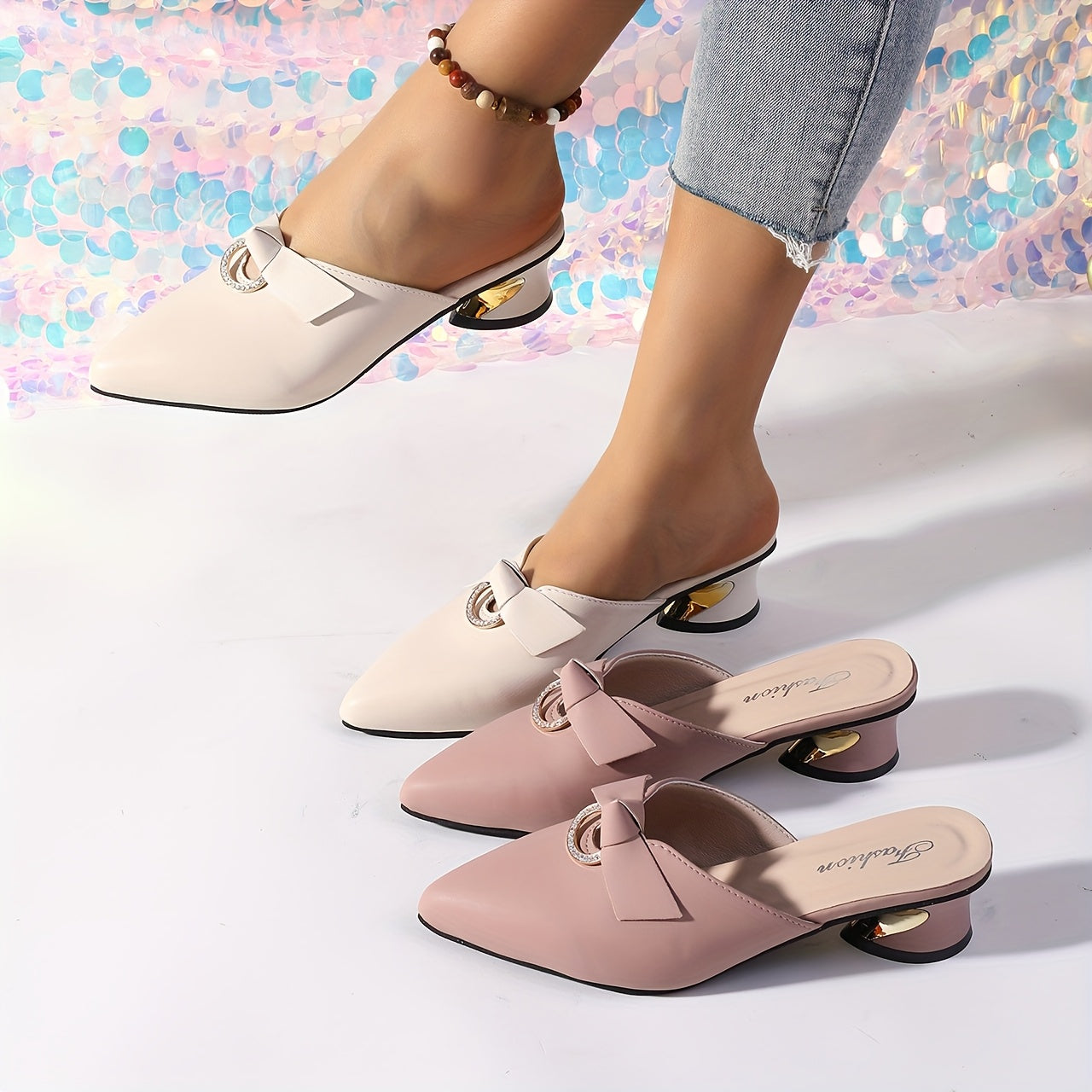 Bella Bow Mules