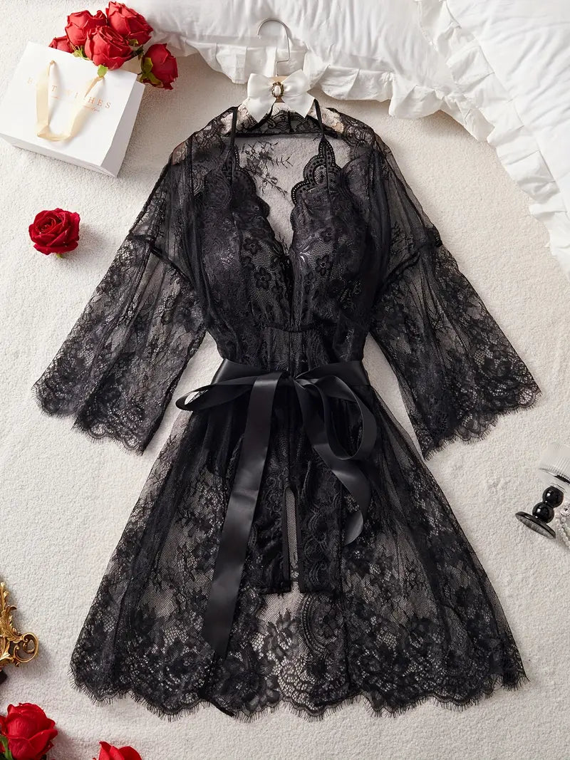 Elise Lace Lingerie Set