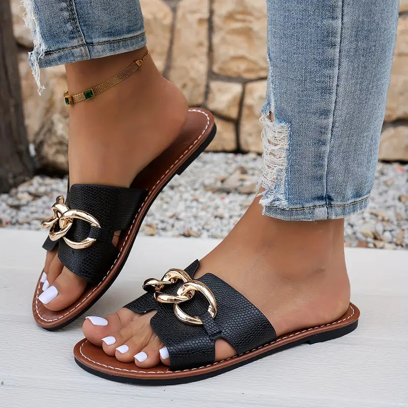 Chloe Buckle Sandals
