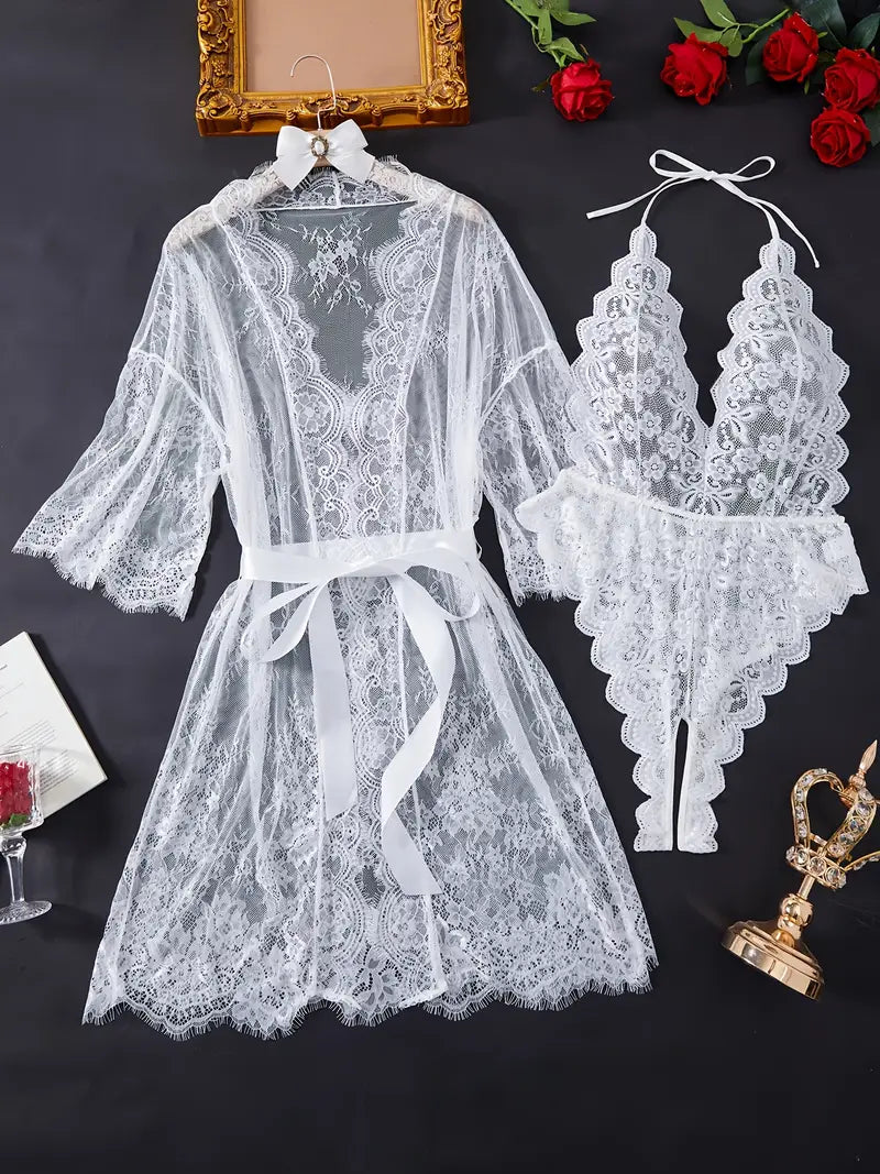 Elise Lace Lingerie Set
