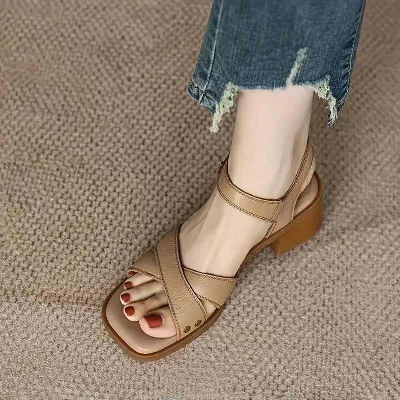 Clara Block Sandals