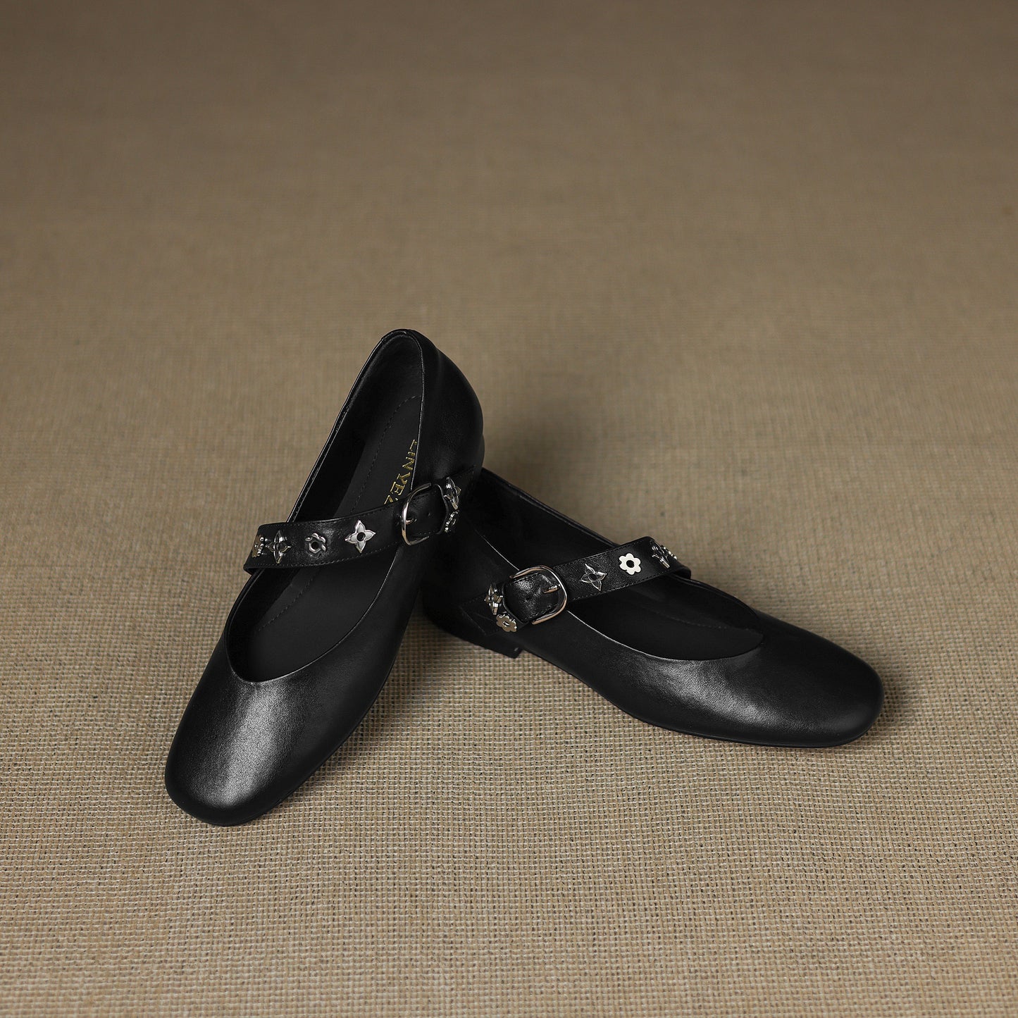 Zorie Genuine Leather Flats