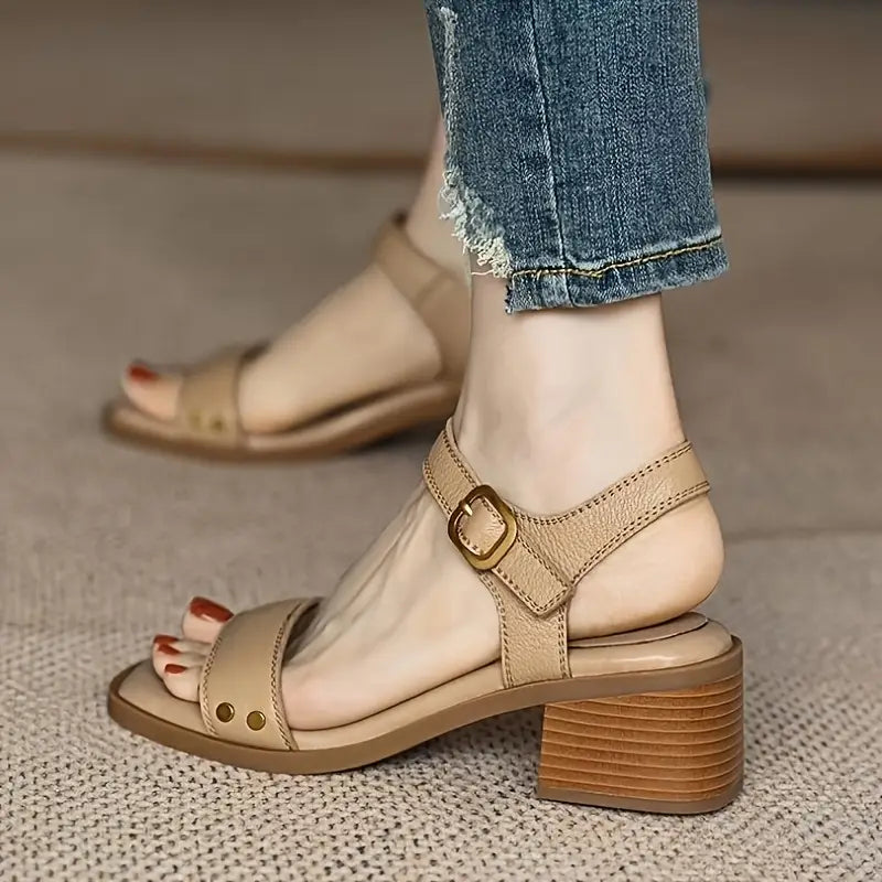 Clara Block Sandals