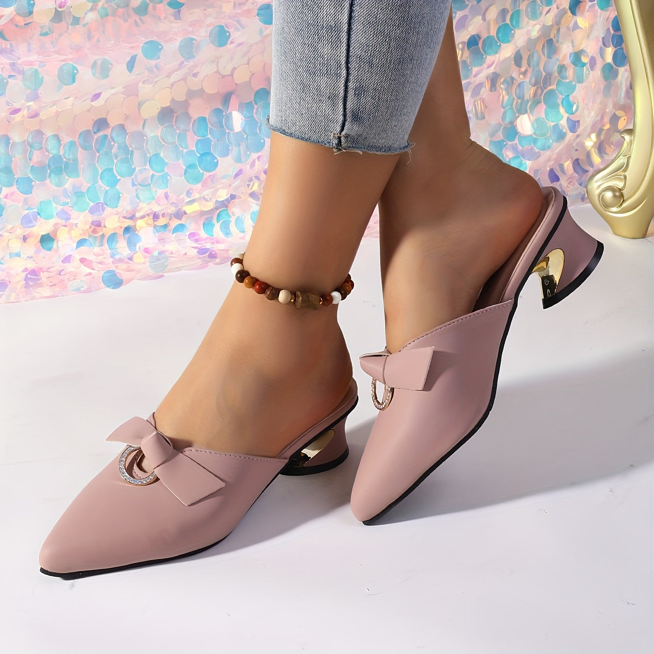 Bella Bow Mules