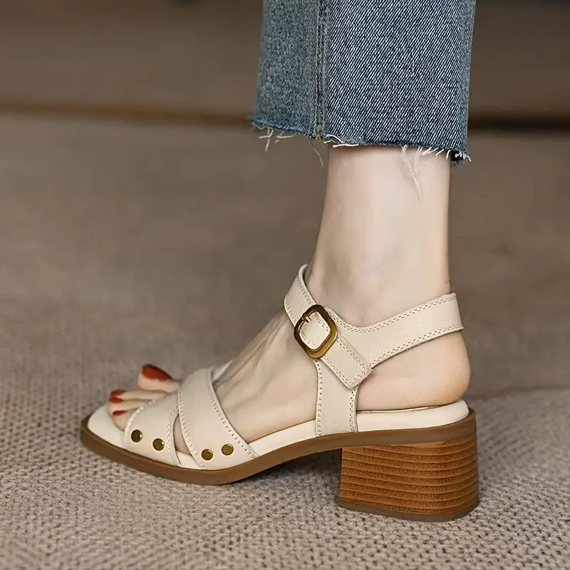 Clara Block Sandals