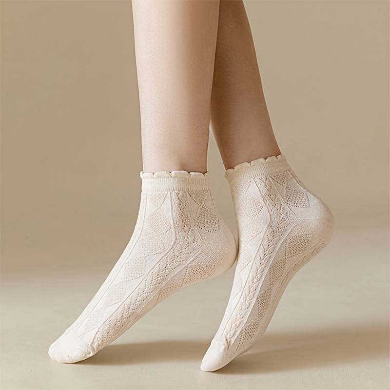 Argyle Ankle Socks (6pc)
