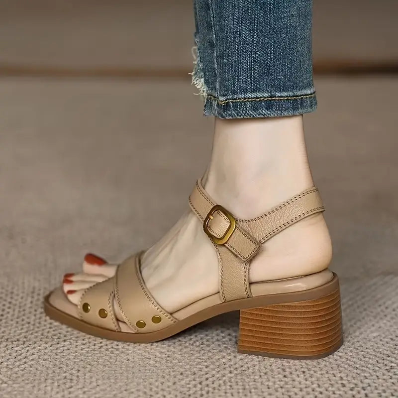 Clara Block Sandals