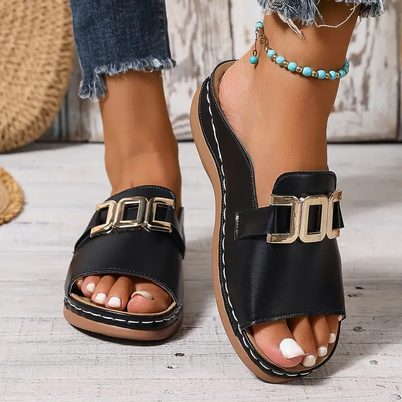 Mia Buckle Sandals