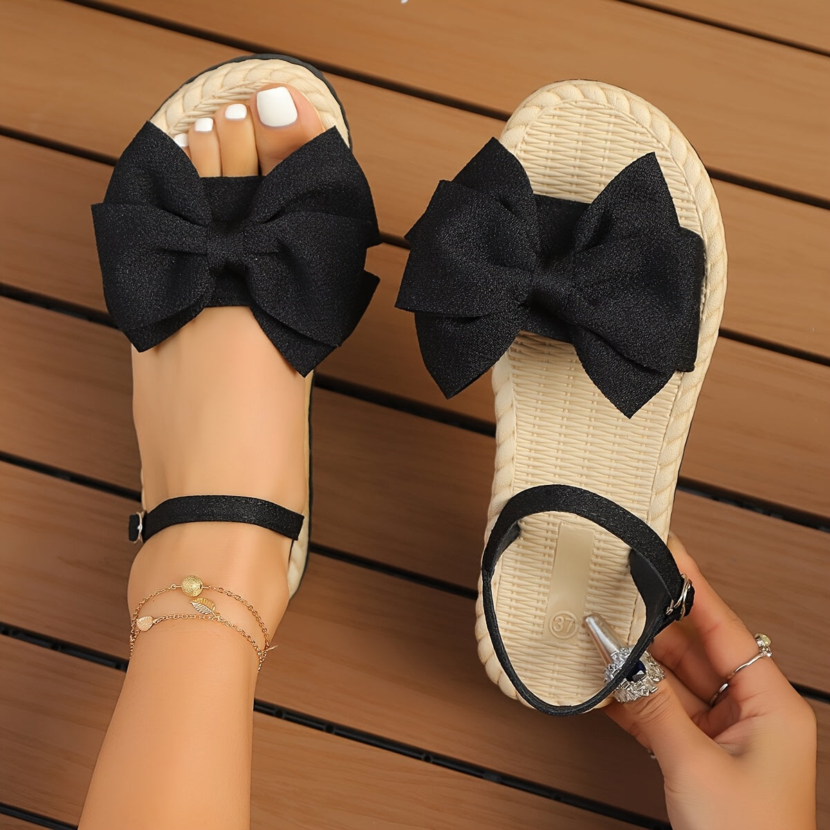 Bella Bow Sandals
