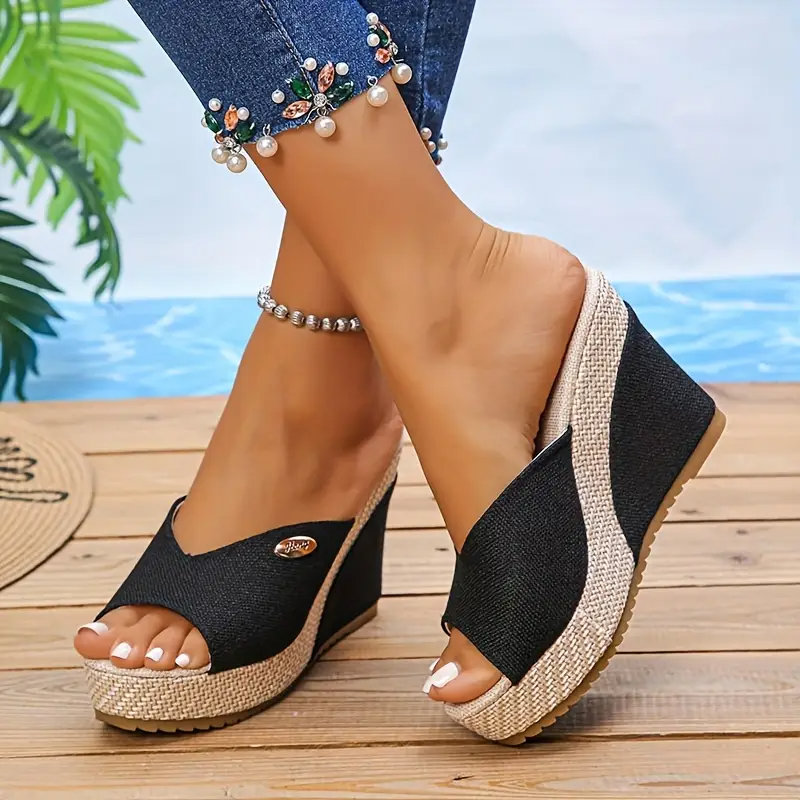 Lucia Wedge Sandals