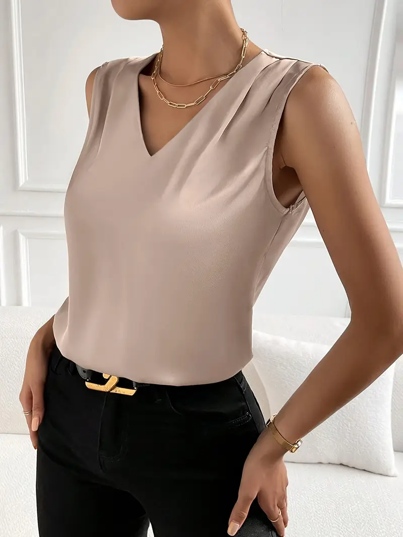 Sofia Satin Blouse