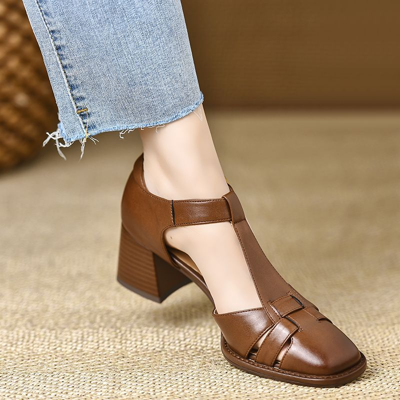 Serena Block Heels