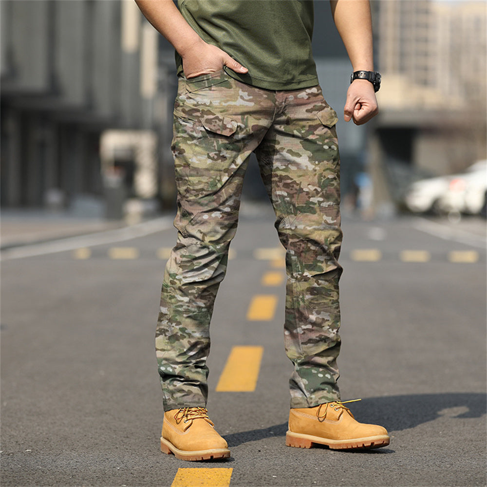 Men's Slim-Fit Camo Pants