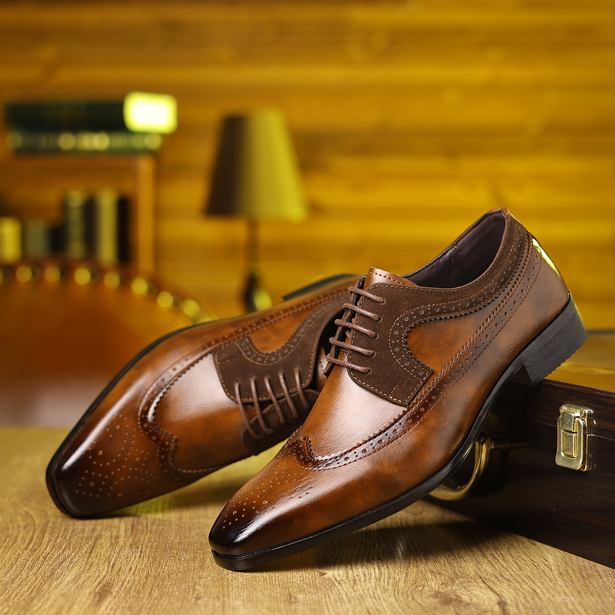 Venezia Wingtip Oxfords