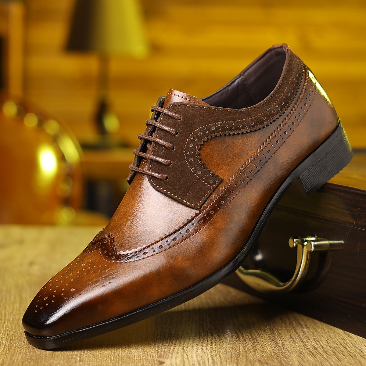 Venezia Wingtip Oxfords