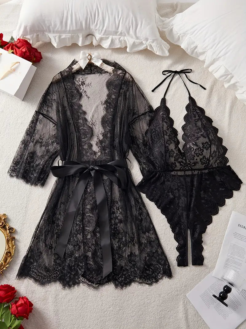 Elise Lace Lingerie Set