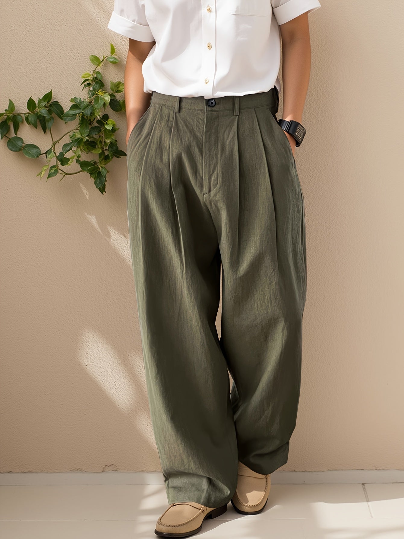 Terrance Pleated Trouser
