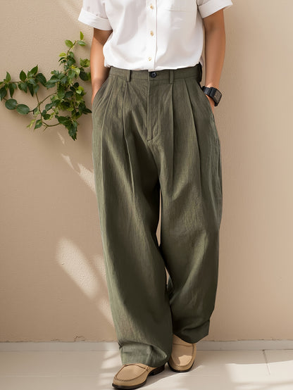 Terrance Pleated Trouser