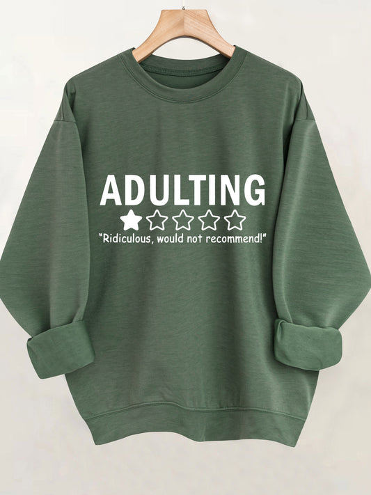Adulting Sweatshirt