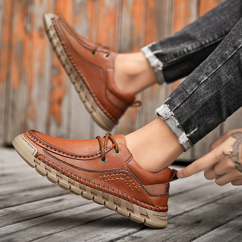 Movex™ Orthopedic Leather Loafers