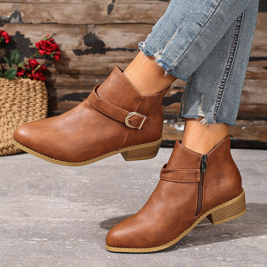 Valera Buckle Booties