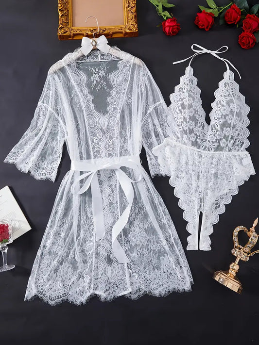 Elise Lace Lingerie Set