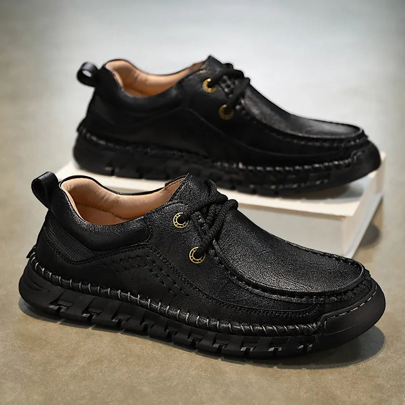 Movex™ Orthopedic Leather Loafers