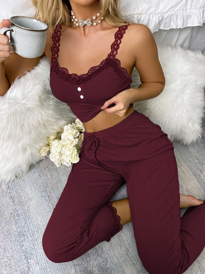 Daisy Striped Loungewear