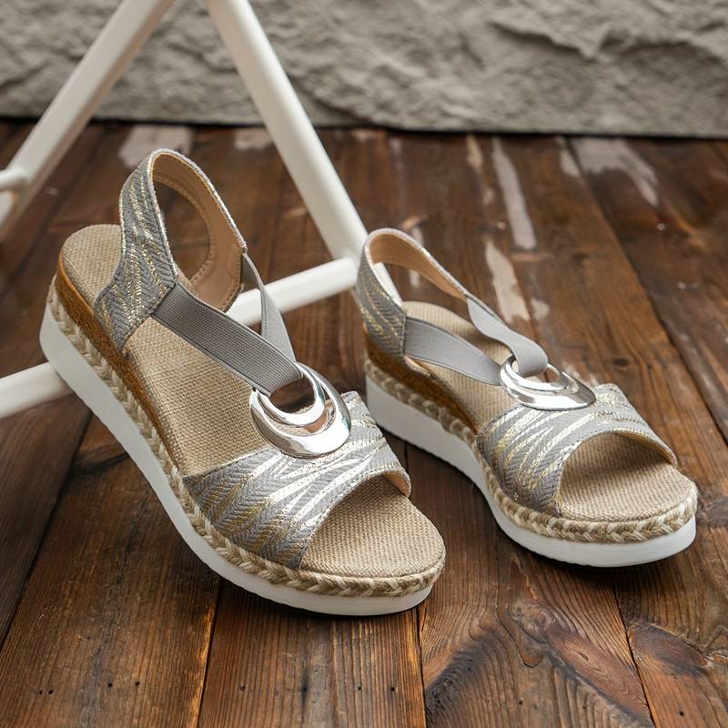 Eleganza Wedge Sandals