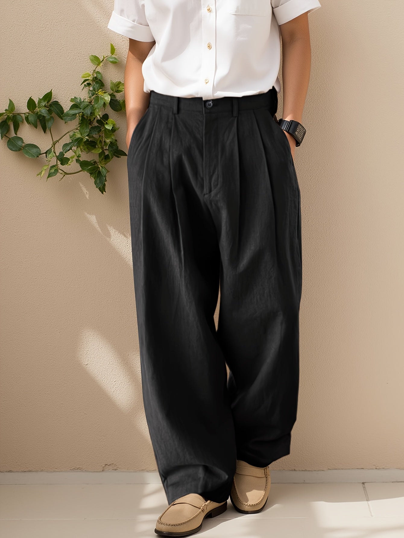 Terrance Pleated Trouser
