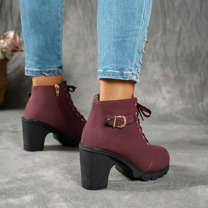 Sienna Mid-Heel Boots