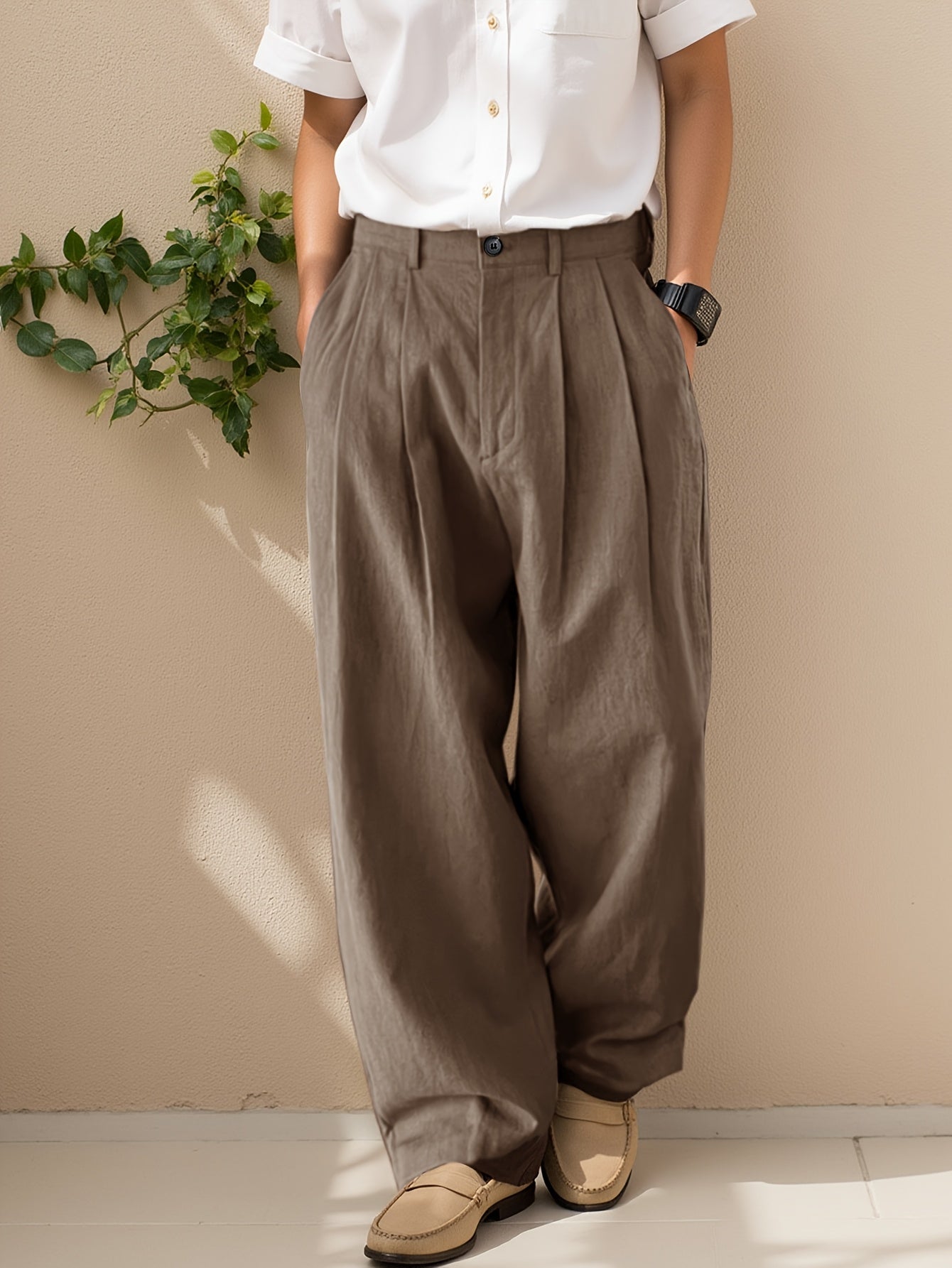 Terrance Pleated Trouser