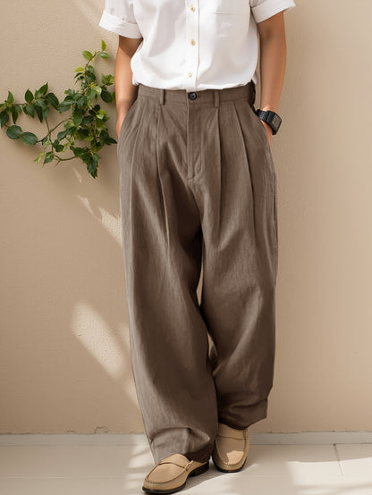 Terrance Pleated Trouser