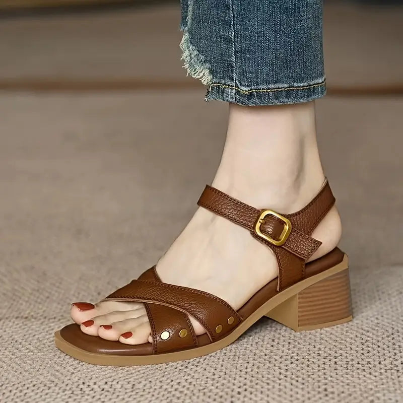 Clara Block Sandals