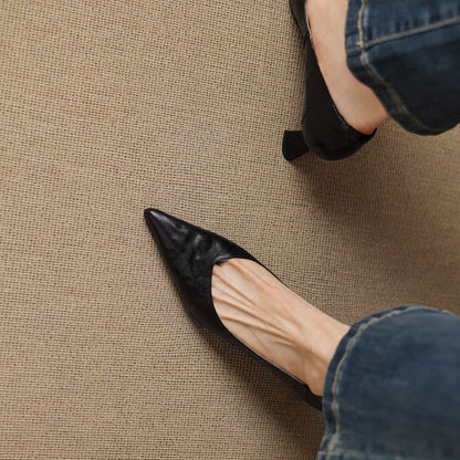 Veler Genuine Leather Heels