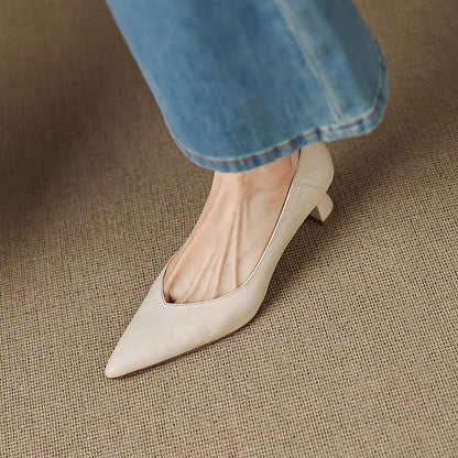 Veler Genuine Leather Heels