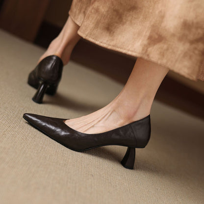 Veler Genuine Leather Heels