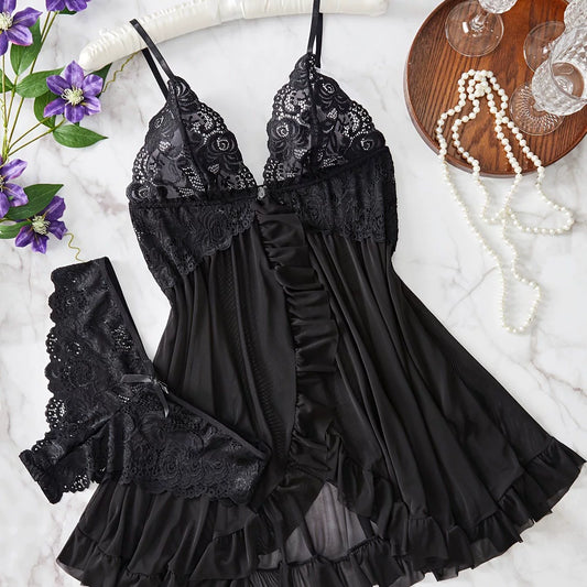 Ava Lace Lingerie Set