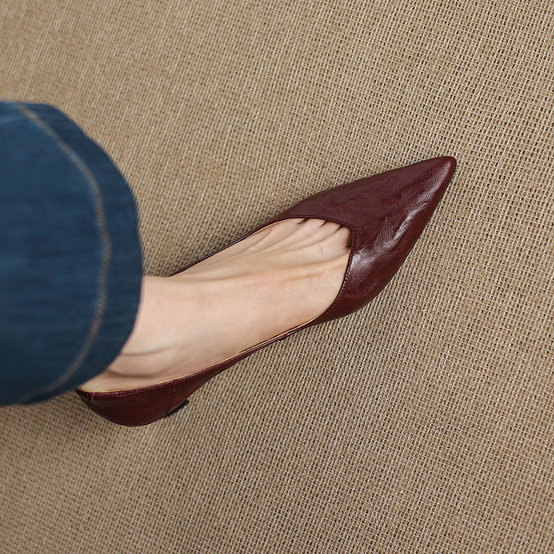 Veler Genuine Leather Heels