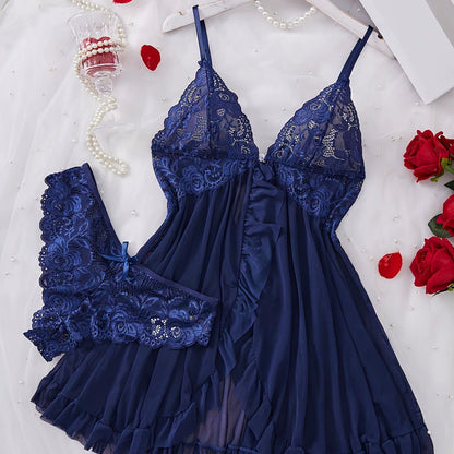 Ava Lace Lingerie Set