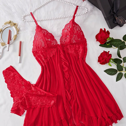 Ava Lace Lingerie Set