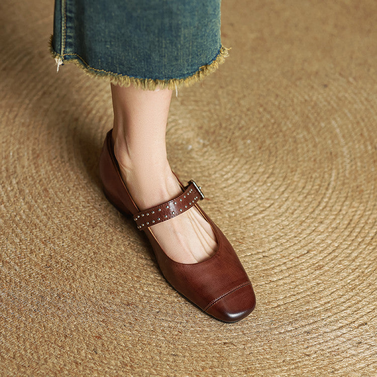 Elry Genuine Leather Shoes