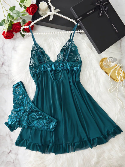Ava Lace Lingerie Set