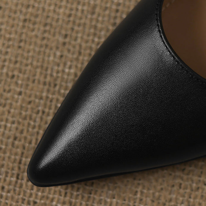 Elyia Genuine Leather Heels