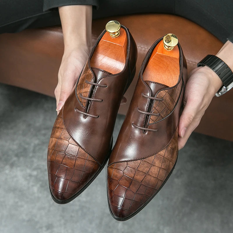 PERCINO LEATHER OXFORDS