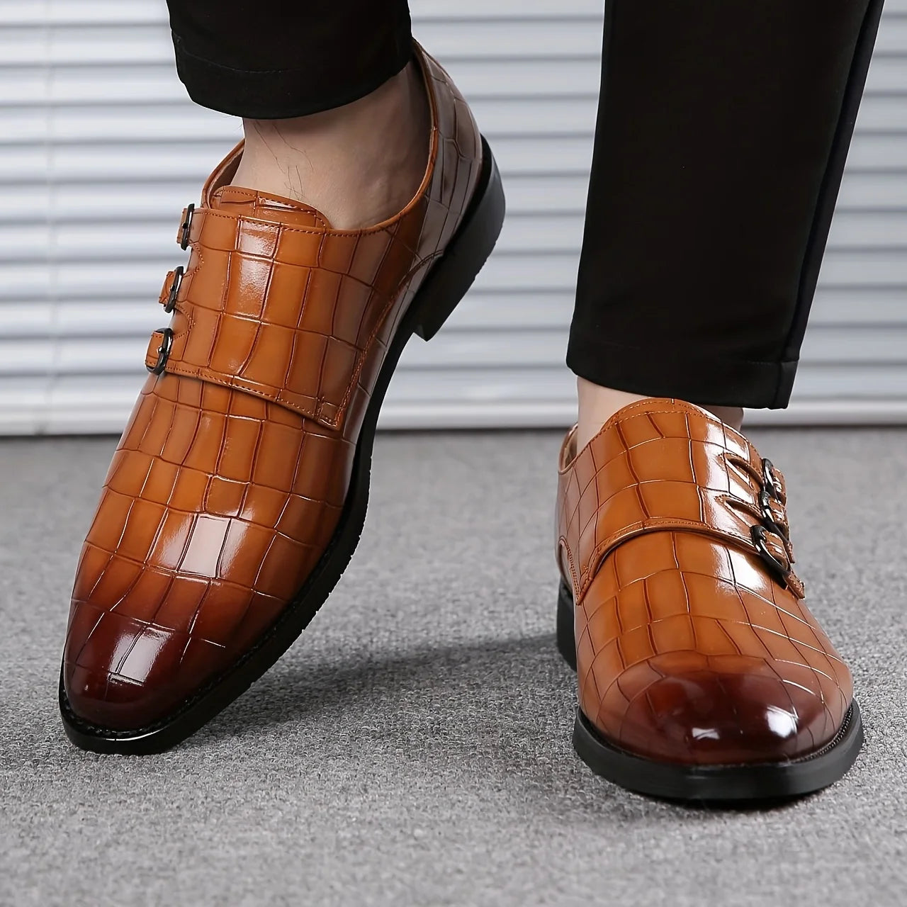 Venezia Buckle Dress Shoes