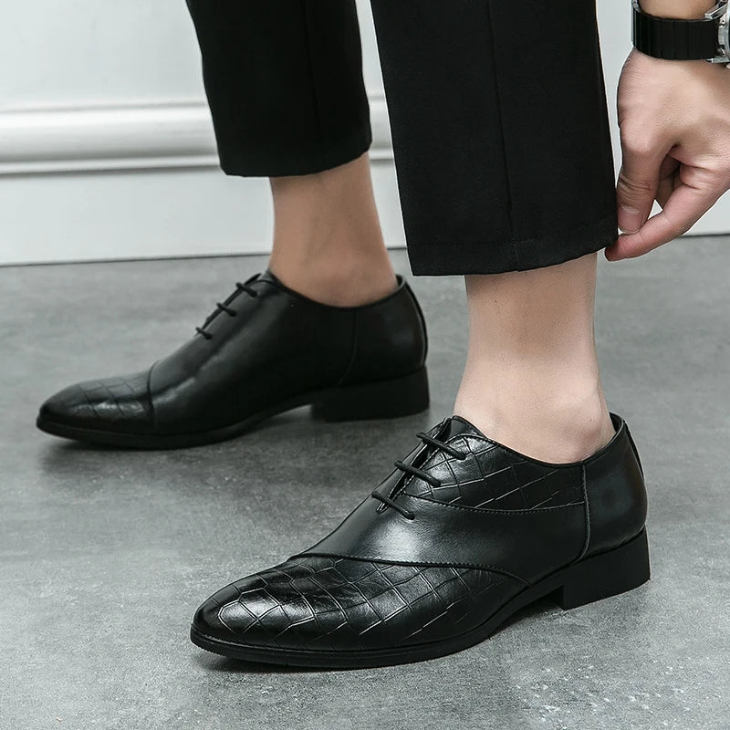 PERCINO LEATHER OXFORDS