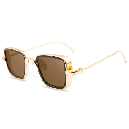 AZURA | Square Gold Sunglasses