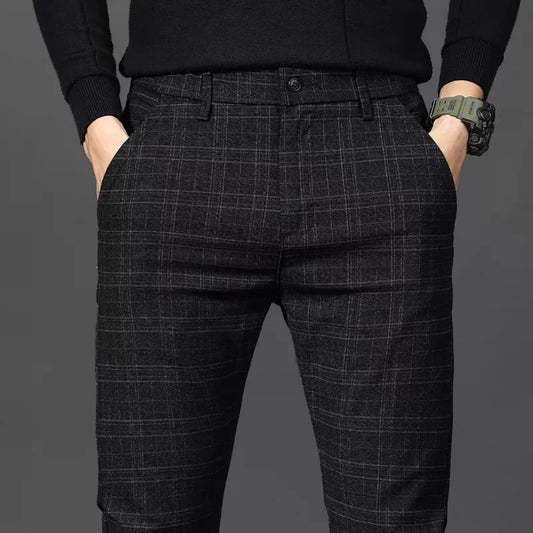 Checkered Dress Trousers