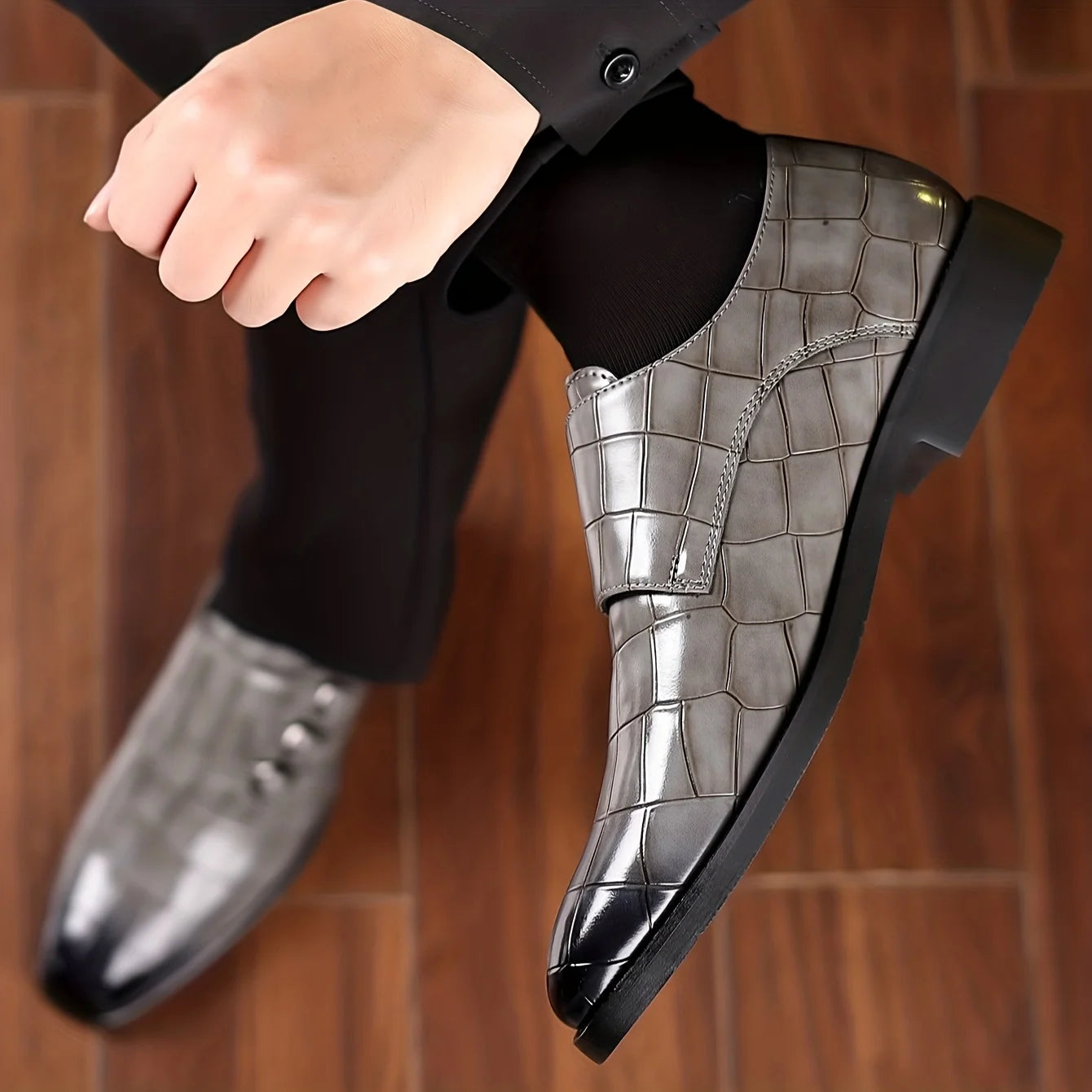 Venezia Buckle Dress Shoes